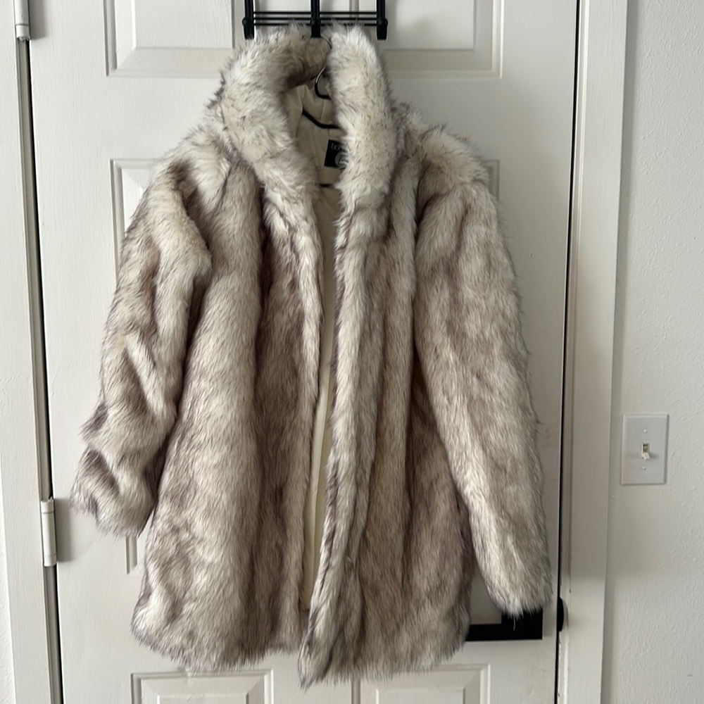 Hooded Fur Winter Coat